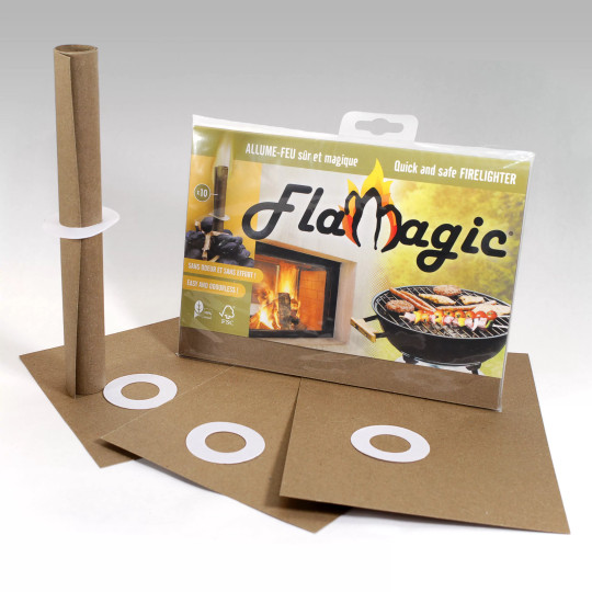 Allume-feu naturel barbecue et cheminée - FlaMagic