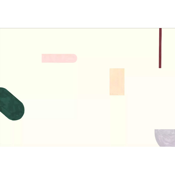 Papier peint Géométrie Lilas - Season Paper