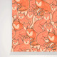 Papier peint motif renard - Season Paper