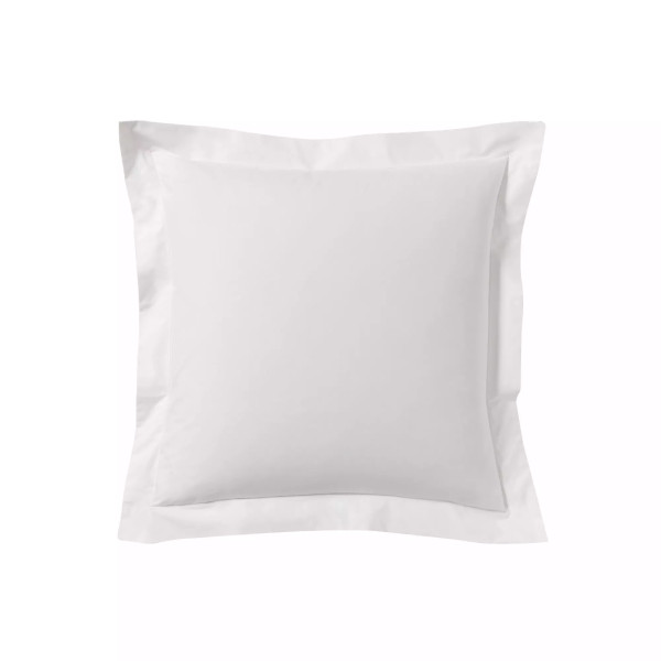 Taies d'oreiller blanc 100% coton bio - Origin France