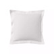 Taies d'oreiller blanc 100% coton bio - Origin France