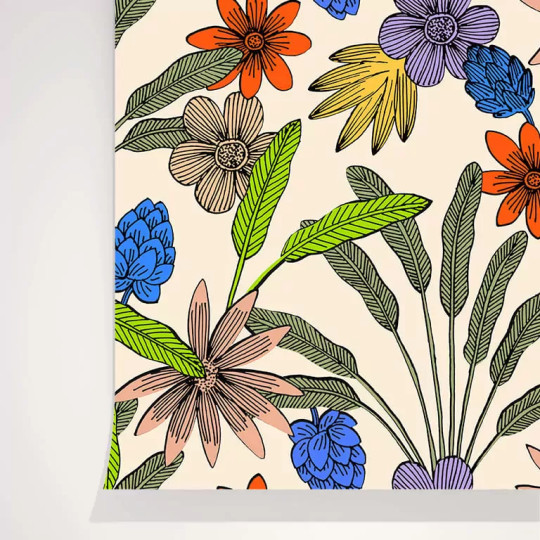 Papier peint Luxuriance - Season Paper