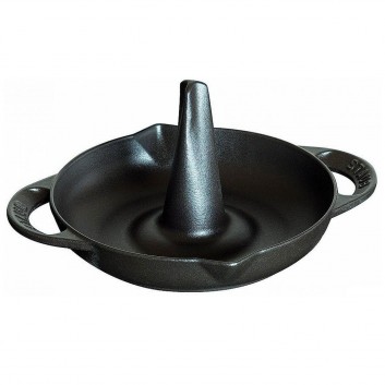 Roaster Staub Fonte Emaillée 24cm noir mat
