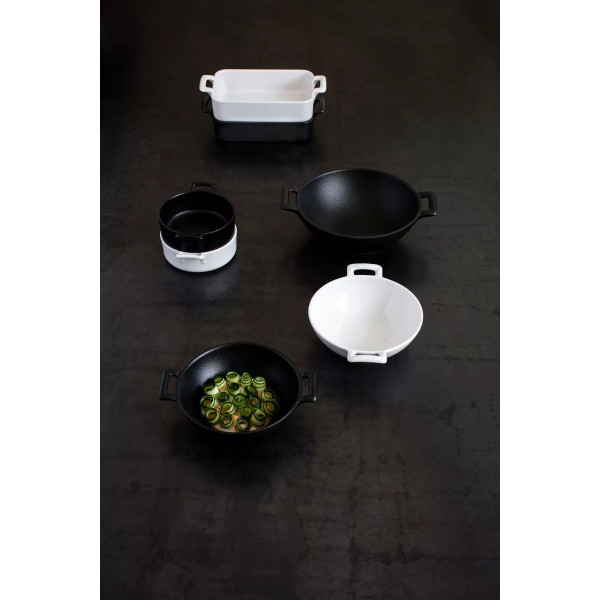 Plat rond en porcelaine blanche Belle Cuisine - Revol