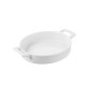 Plat à four carré en porcelaine blanche Belle Cuisine - Revol