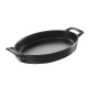 Plat à four ovale en céramique noire Belle Cuisine- Revol