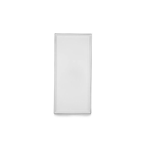 Assiette rectangulaire en céramique Equinoxe - Revol