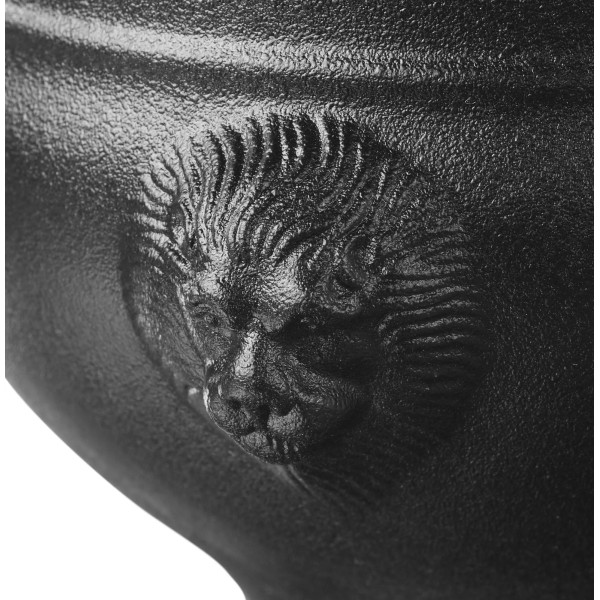 Soupière en tête de lion en céramique noire French Classics - Revol