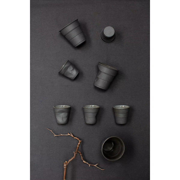 Tasse à café 18cl en céramique Recyclay - Revol