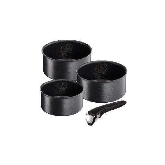 Set de 3 casseroles 16, 18 et 20 cm avec poignée - Ingenio Expertise - Tefal