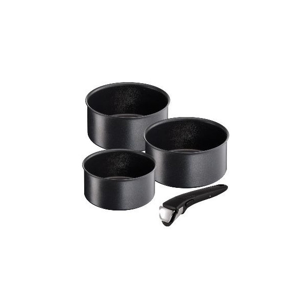 Set de 3 casseroles 16, 18 et 20 cm avec poignée - Ingenio Expertise - Tefal