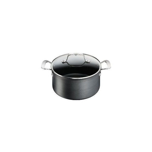 Faitout antiadhésif 24 cm avec couvercle - Unlimited Premium - Tefal