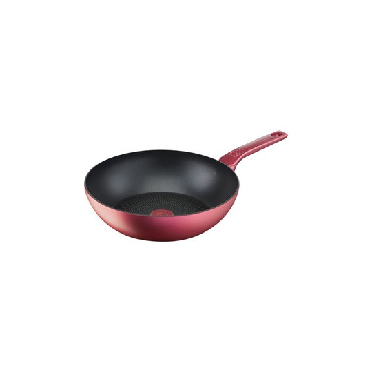 Poêle wok rouge 28 cm - Daily Chef - Tefal