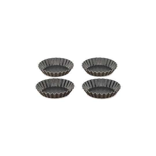 Lot de 4 moules à tartelettes 11 cm - Perfect Bake - Tefal
