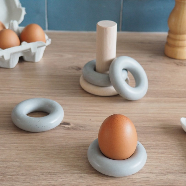 Coquetier design en béton - Gone's 100 % Made in France