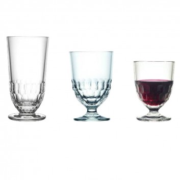 6 Verres Artois La Rochère - 3 tailles
