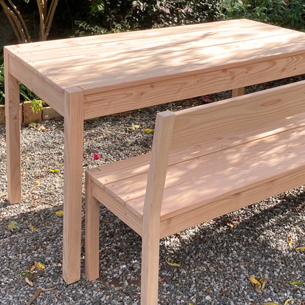 Banquette de jardin en bois Syringa - Ladivine Jardine