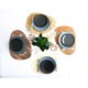 Lot de set de table design - Peeble - Leewalia