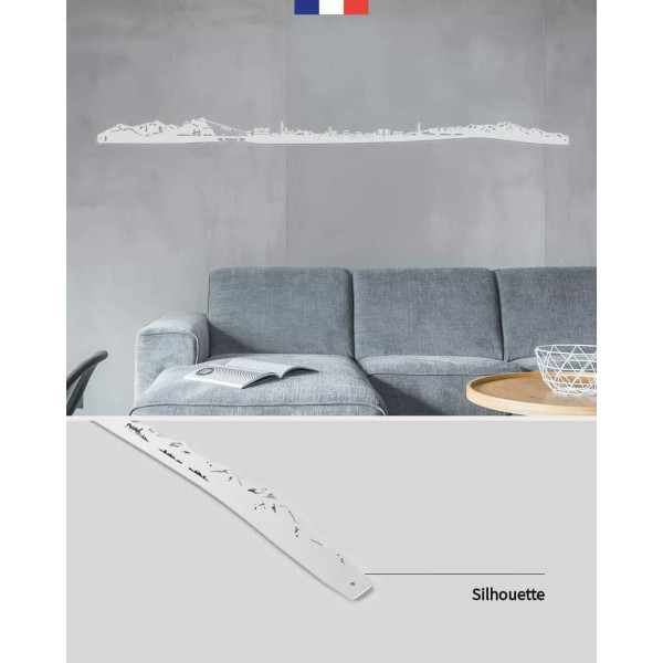 Couteau d'office 9 cm lisse - Manche cerisier des bois - Nogent 3 Étoiles