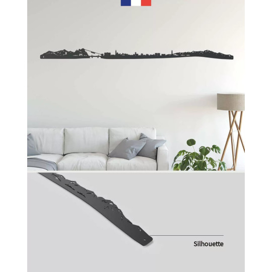 Couteau d'office 9 cm lisse - Manche cerisier des bois - Nogent 3 Étoiles