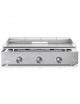 Plancha gaz Simplicity 3 feux Inox Verycook