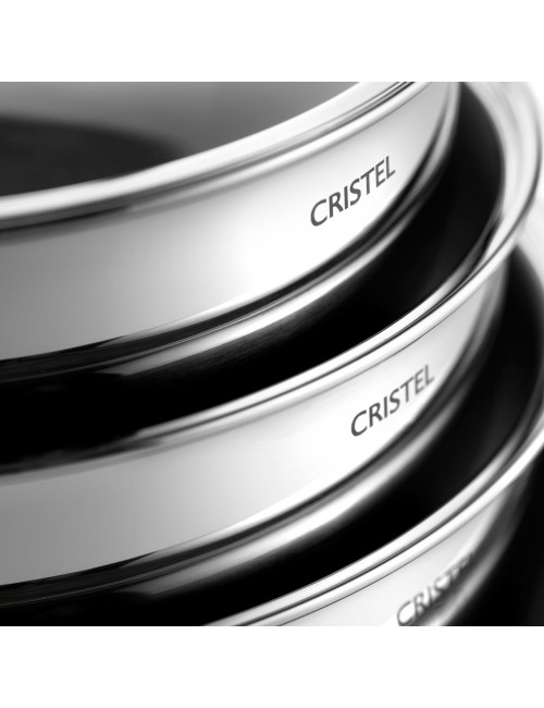 Set batterie CRISTEL Castel Pro inox - 15 pièces