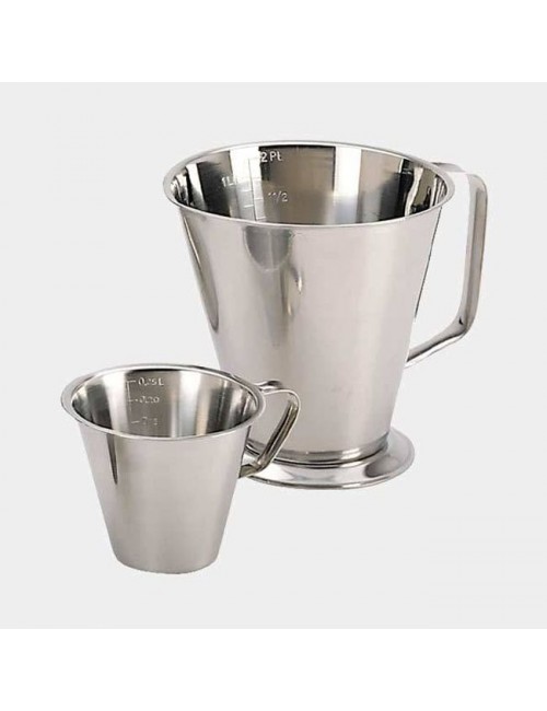 Set de 2 mesures graduées en inox De Buyer