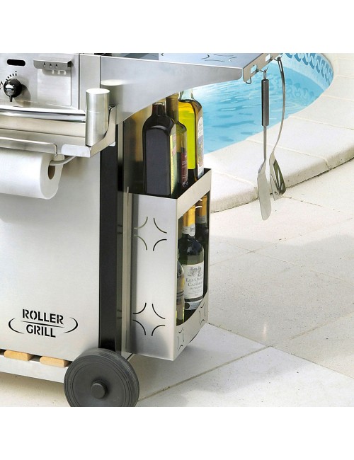 Desserte inox Roller Grill 600 pour plancha CHPS600