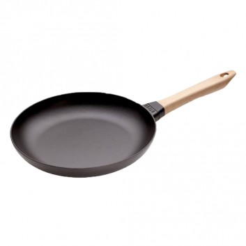 Poêle fonte Staub manche bois - 4 dimensions