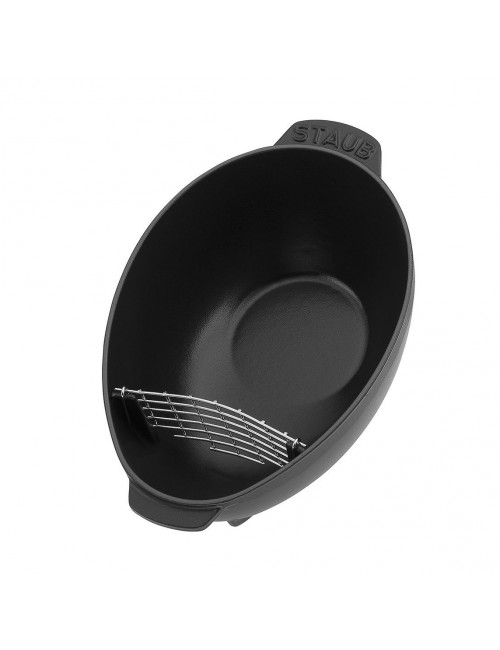 Cocotte Moulière noir mat Staub 28cm