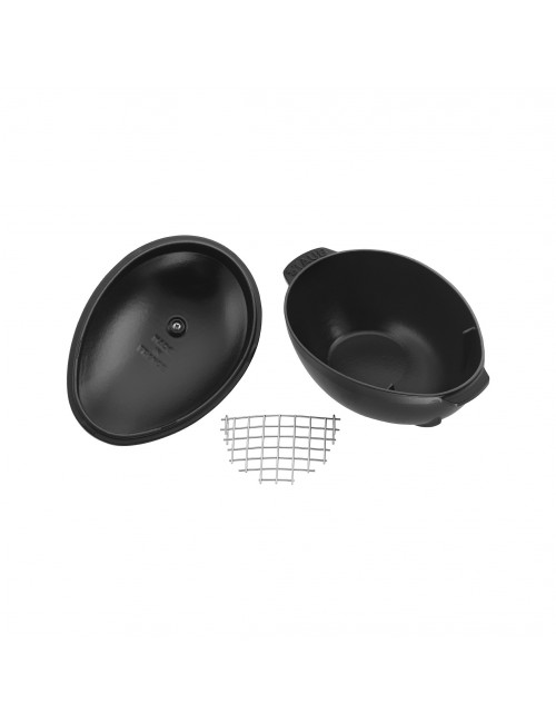 Cocotte Moulière noir mat Staub 28cm