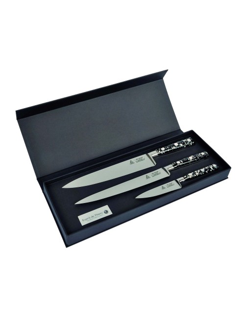 Coffret Au Nain 3 couteaux de cuisine Pépite