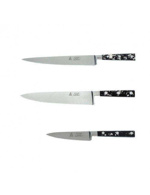 Coffret Au Nain 3 couteaux de cuisine Pépite
