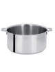 Casserole Cristel Mutine amovible en inox - 4 tailles