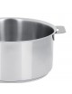 Casserole Cristel Mutine amovible en inox - 4 tailles