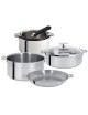Set batterie Cristel Mutine Amovible 8 pièces inox