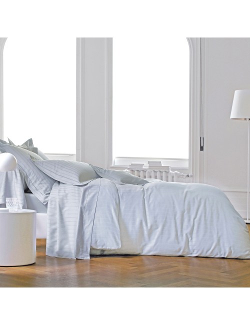 Parure de lit Divine Metal Blanc des vosges