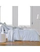 Parure de lit Divine Metal Blanc des vosges