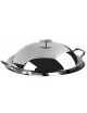Plancha grill inox avec couvercle 34cm Cristel