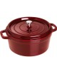 Cocotte Staub 28 cm - 8 coloris