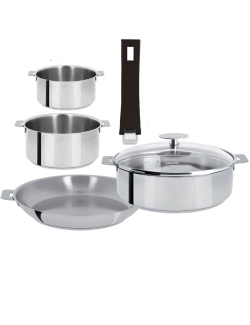 Set batterie Cristel Mutine Amovible 6 pièces