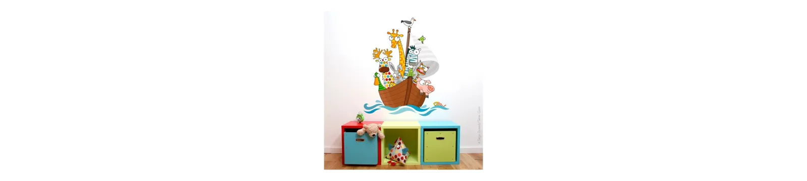 Stickers chambre d'enfant Made in France