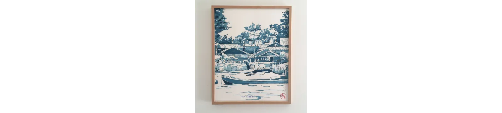 Affiches de villes imprimées en France