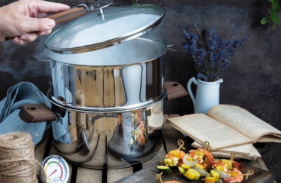 3 recettes à réaliser avec le cuit-vapeur Biome Cristel